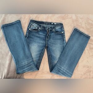 W’s Miss Me Chloe Boot Cut Blue Jeans|Size 30/34 Inseam|EUC/Worn Twice